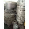 Mesh fil en tricot en acier inoxydable pour emballage de colonne